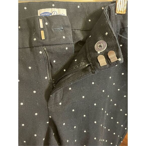 Old Navy Pixie Black & White Polka Dot Pants Size 14 Regular - Picture 6 of 8